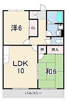 メゾン美和  ｜ 兵庫県西宮市大谷町（賃貸マンション2LDK・2階・52.74㎡） その2