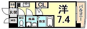 アーバングリーン甲子園  ｜ 兵庫県西宮市甲子園高潮町（賃貸マンション1K・2階・24.57㎡） その2