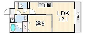 ルーセス甲子園  ｜ 兵庫県西宮市甲子園浜田町（賃貸マンション1LDK・2階・40.00㎡） その2