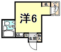 ブレシオンエスト・ウエスト  ｜ 兵庫県西宮市大畑町（賃貸マンション1R・2階・16.36㎡） その2