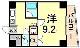 ラ・セーヌ西宮  ｜ 兵庫県西宮市高松町（賃貸マンション1K・8階・29.34㎡） その2