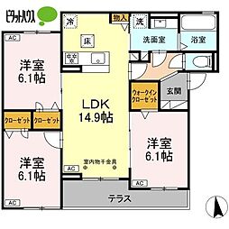 岡崎公園前駅 13.4万円