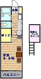 間取図画像 1K