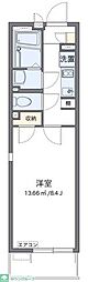 レオネクストラブバード 1Kの間取図画像