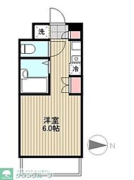 ラヴオラーレ高島平 1Kの間取図画像