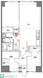 サンライト南浦和2番館 3LDKの間取図画像