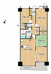 間取図画像 3SLDK