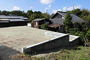 北側隣地より南を望む