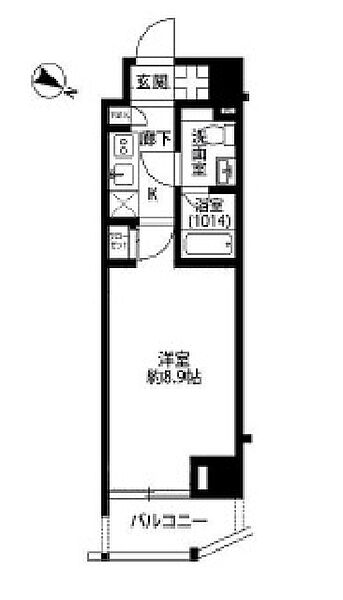 プレール・ドゥーク板橋区役所前 ｜東京都板橋区氷川町(賃貸マンション1K・7階・25.66㎡)の写真 その1