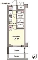 プラチナコート中目黒 109 ｜ 東京都目黒区上目黒3丁目14-14（賃貸マンション1K・1階・20.48㎡） その2