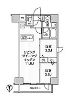 ジェノヴィア南千住IIIスカイガーデン 204 ｜ 東京都台東区清川2丁目26-8（賃貸マンション2LDK・2階・41.08㎡） その2