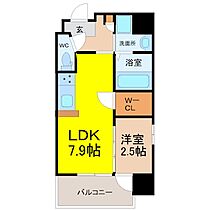 愛知県名古屋市東区矢田南２丁目（賃貸マンション1LDK・3階・28.95㎡） その2