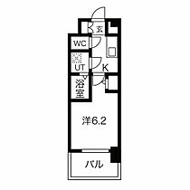 愛知県名古屋市中区富士見町（賃貸マンション1K・12階・21.75㎡） その2