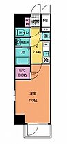 愛知県名古屋市北区清水３丁目（賃貸マンション1K・3階・26.25㎡） その2