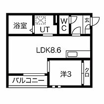 愛知県名古屋市北区山田西町３丁目（賃貸アパート1LDK・1階・29.37㎡） その2