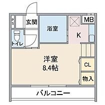 愛知県名古屋市西区児玉２丁目（賃貸マンション1K・2階・24.75㎡） その2