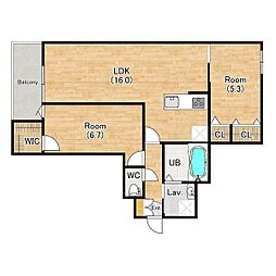 ブルームひまわり 3階/302