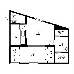 the GARDEN 金山 2階/203