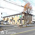 名鉄常滑線 道徳駅 徒歩15分の賃貸アパート