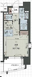 プレサンス金山グリーンパークス 1Kの間取図画像