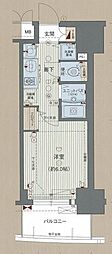プレサンスサカエリバースタイル 1Kの間取図画像
