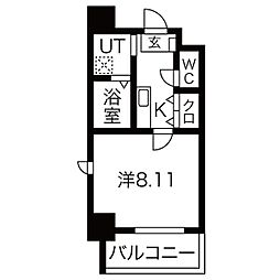 シャンポール内田橋 6階/602