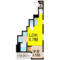 クラール川名 2階