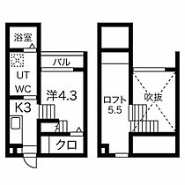 愛知県名古屋市西区上名古屋２丁目（賃貸アパート1R・2階・21.92㎡） その2