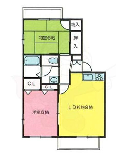 兵庫県神戸市垂水区山手４丁目(賃貸アパート2LDK・2階・50.00㎡)の写真 その2