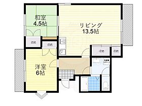 第一柏木ハイツ  ｜ 兵庫県神戸市垂水区本多聞１丁目（賃貸マンション2LDK・2階・56.00㎡） その2