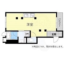 Fornest旭が丘 ワンルームの間取図画像