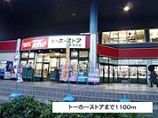 トーホーストアまで1100m