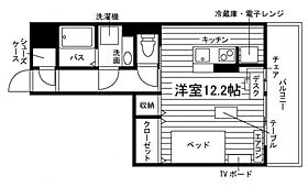 ルイス参番館  ｜ 熊本県熊本市中央区本荘５丁目3-24-1（賃貸アパート1R・1階・35.22㎡） その2