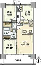 日神パレステージ海老名 804 ｜ 神奈川県海老名市中央3丁目4-10（賃貸マンション3LDK・8階・65.08㎡） その2