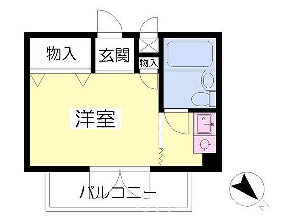 サンプラザ・ベビードール 409｜香川県綾歌郡宇多津町浜二番丁(賃貸マンション1R・4階・20.00㎡)の写真 その2