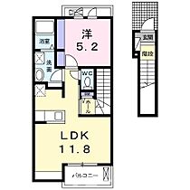 クレメントスクエア　東邦 203 ｜ 香川県丸亀市川西町南445番地1（賃貸アパート1LDK・2階・41.34㎡） その2