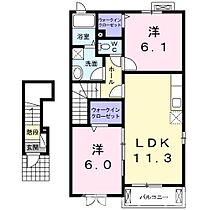 ハーモニー6 203 ｜ 香川県仲多度郡まんのう町四條793番地（賃貸アパート2LDK・2階・57.57㎡） その2