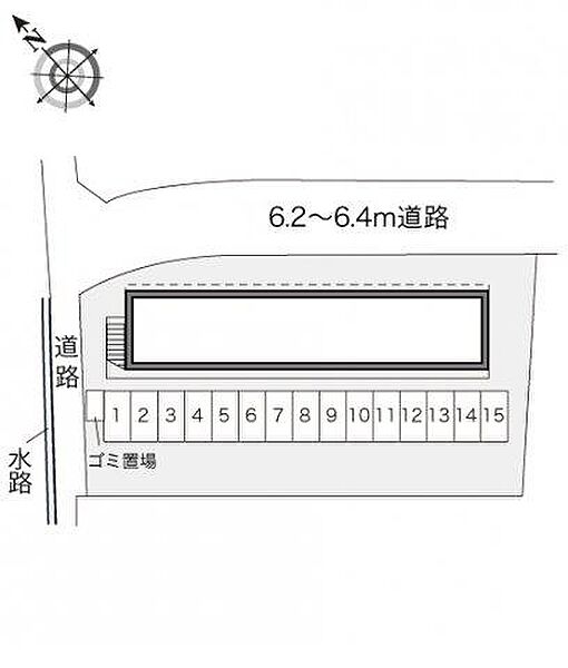 レオパレス城南 205｜香川県丸亀市田村町(賃貸アパート1K・2階・22.70㎡)の写真 その5