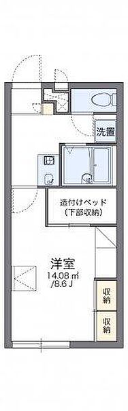 レオパレスボア　ソルテ 202｜香川県綾歌郡宇多津町浜四番丁(賃貸アパート1K・2階・23.18㎡)の写真 その2