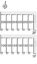 レオパレスたかぎ 204 ｜ 香川県坂出市白金町3丁目7-28（賃貸アパート1K・2階・19.87㎡） その4