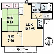 トレランス A棟 201号室 ｜ 香川県丸亀市郡家町（賃貸アパート2LDK・2階・50.07㎡） その2