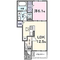 リベルラ 104 ｜ 香川県仲多度郡多度津町桜川2丁目詳細未定（賃貸アパート1LDK・1階・44.70㎡） その2