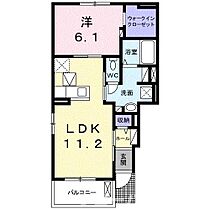 アクティ・グランビアI 103 ｜ 香川県丸亀市今津町233番地1（賃貸アパート1LDK・1階・44.18㎡） その2