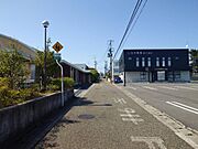 西大通との交差点