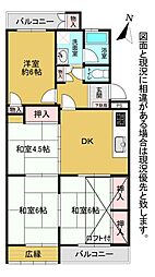 間取図画像 4DK