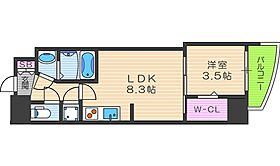 セレニテ梅田ルフレ  ｜ 大阪府大阪市北区西天満5丁目（賃貸マンション1LDK・5階・31.45㎡） その2