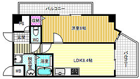 大阪府大阪市北区中津6丁目（賃貸マンション1LDK・3階・40.28㎡） その2