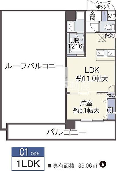 サニティ関目 ｜大阪府大阪市城東区関目1丁目(賃貸マンション1LDK・7階・39.06㎡)の写真 その2