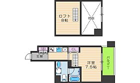 大阪府大阪市北区天神橋4丁目（賃貸マンション1K・8階・27.34㎡） その2