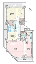 間取図画像 3LDK
